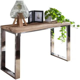 KADIMA DESIGN Konsolentisch 115x46x76 cm beige