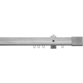 INDEKO Innenlaufgarnitur Inline 1-läufig Ø 16 mm 160 cm Silber