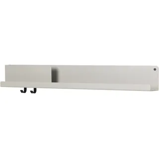 Muuto Folded Wandregal 96 x 13 cm Grau