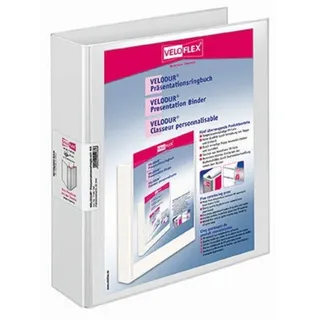 Veloflex Präsentationsordner DIN A4 40 mm Weiß 1 St.