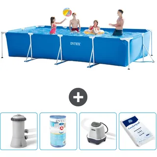 Rechteckiger Frame Pool - 450x220x84 Cm - 5-teilig  S40273