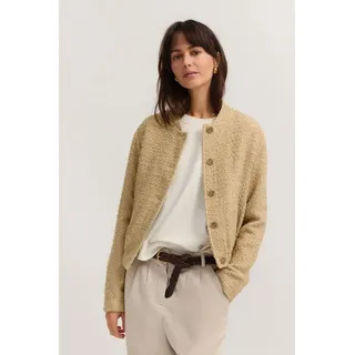 Bugatti Hochwertig Boucle Blouson-Jacke Beige 36