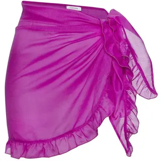 LASCANA Strandrock Damen Lila 1