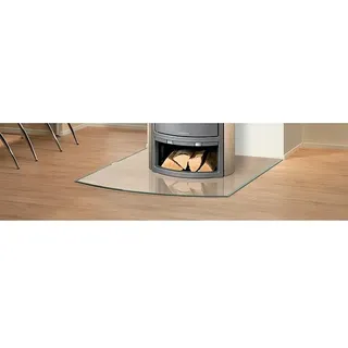 Justus Glasbodenplatte B6  (120 x 100 cm, Gebogen)