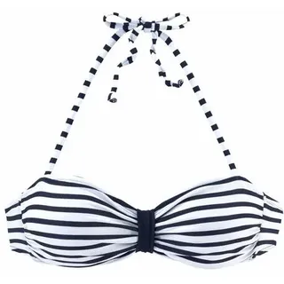 VENICE BEACH Bandeau-Bikini-Top Damen Bunt 32 Cup A/B