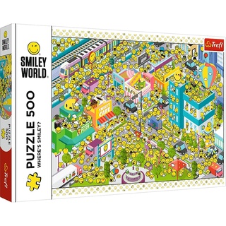 Trefl Puzzle 500 Smiley World - Wo ist das Smiley