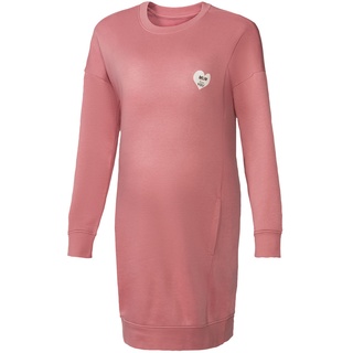 esmara® Damen Sweatkleid Umstand (M (40/42), pink)