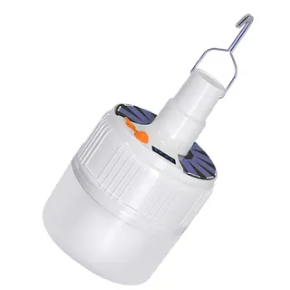 Alomejor Wiederaufladbare LED-Solarlampe Wiederaufladbare Tragbare Solarlampe Solar-Hühnerstall-Licht für Camping