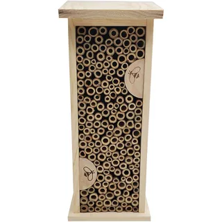 dehner natura premium Insektenhotel Felica, ca. B14/H35,5/T11,5 cm, aus FSC-zertifizierten Kiefernholz, Natur