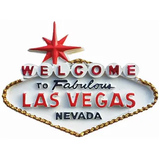 Kühlschrankmagnet, Motiv: Casino Las Vegas, Nevada, USA, Souvenir, Geschenk-Kollektion, Heim- und Küchendekoration, magnetischer Aufkleber, Las Vegas Amewrica, Kühlschrankmagnet