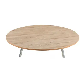 Akkaya Klapptisch Ø 60 x 60 cm Holzoptik