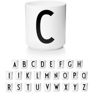 Design Letters Tasse A–Z Weiß | Beste abitur 2026 geschenke | Geburtstagsgeschenk für Männer & Frauen | Kaffeetassen, Kaffeebecher Porzellan | Abitur geschenke Tasse | Weiße Tassen 250 Ml