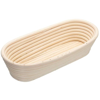 Ovaler Gärkorb – Rattan-Banneton-Brot-Gärkorb Brotform, natürlicher Rattan-Sauerteig-Gärkorb für professionelle Heimbäcker
