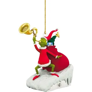 Weihnachts-grinches-engel-anhänger Aus Kunstharz, Glänzender Deko-anhänger, 10 X 5 X 3 Cm Für Den Weihnachtsbaum