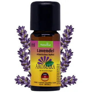 AROMARA Ätherisches Duftöl Lavendel Lavendelöl/Lavandula angustifolia 10 ml reine ätherische Öle für Duftlampe Raumduft Aromatherapie