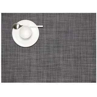 Chilewich Tischset Mini Basketweave Rectangle Cool Grey