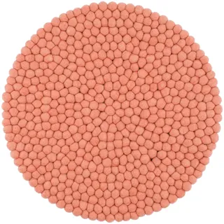 myfelt Filzkugel Sitzauflage Ø 36 cm Rosa