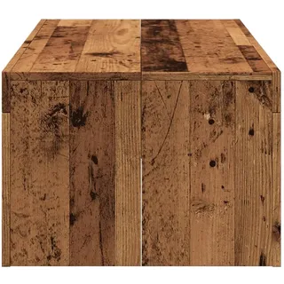 vidaXL Couchtisch Altholz-Optik Braun Holzwerkstoff 102 x 50 x 35 cm