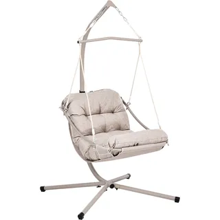 Beliani Hängesessel ALGHERO Beige