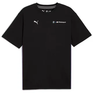 Puma Bmw Mms Ess+ Logo Kurzarm-T-Shirt Black XL