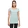 Ladies Wide Neck Tee Oceanblue XL