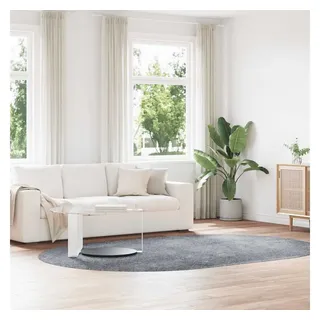 vidaXL NAVARRA Hochflorteppich 300 x 200 cm Hellgrau