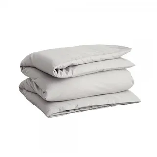 Gant Bettwäsche Gant Home Einzelbettbezug mit Reißverschluss Sateen Moon Grey (155x220