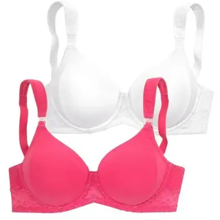 petite fleur by lascana Still-BH pink/weiß 105E