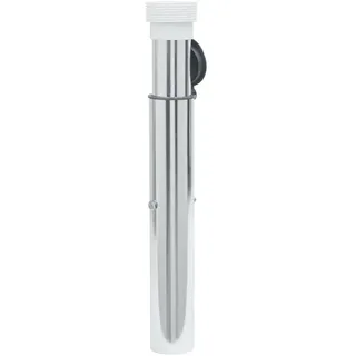 vidaXL Bodenhülse für Sonnenschirm Aluminium Silbern