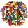 LEGO Duplo 2x4 Steine Bunt 3001