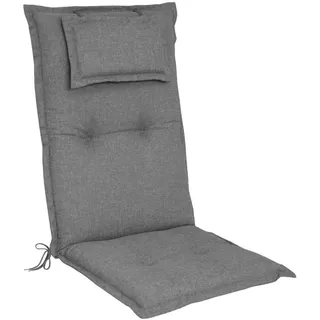 elGiga Hochlehner-Auflage Classic Grau 120 x 50 x 8 cm