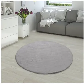 Paco Home Rabbit 780 Fellteppich 120 cm grau