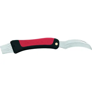 AUSONIA 26306 PILZMESSER SCHWAMMERLMESSER MIT PINSEL TASCHENPILZMESSER MUSHROOM KNIFE 18 CM