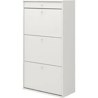 Hammel Furniture Mistral 70 x 128 x 32,5 cm mit drei Schubladen weiß