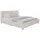 180 x 200 cm mit Matratze Beige