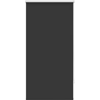vidaXL Verdunklungsrollo 60 x 120 cm schwarz
