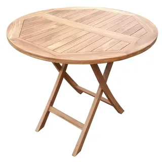 Tisch Woodie 90 cm rund Teak