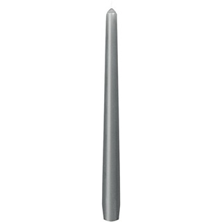 Duni Leuchterkerzen Granit Grey Ø 2,2 cm h 25 cm, Brenndauer ca. 7,5 Std.