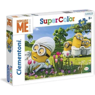 Clementoni Super Color Puzzle Minions, 60 Teile