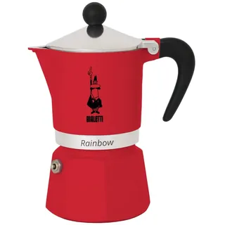 Bialetti Rainbow 6 Tassen rot