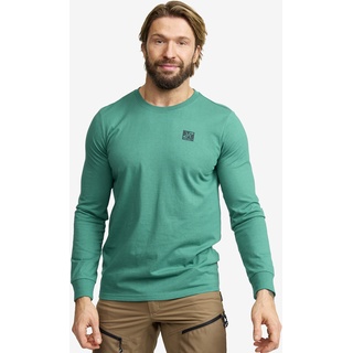 Easy Long-sleeved T-shirt Herren North Sea, Größe:S - Bekleidung > Oberteile > Hemden & Langarmshirts - Türkis