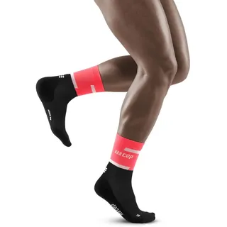CEP - THE RUN Mid Cut – Laufsocken für Herren – Mittellange Kompressionssocken für Herren – Performance Running Socken für Sport & Training – Für mehr Komfort beim Laufen - 45-48