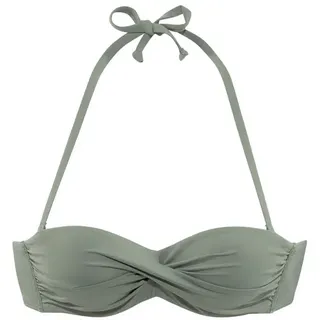 s.Oliver Bikini-Top Damen Grün 36 Cup E