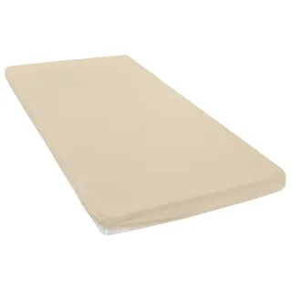 OTTO home Spannbettlaken Mikrofaser 90 x 200 - 140 x 200 - 180 x 200 cm beige 1 St.