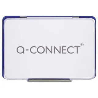 Q-Connect Stempelkissen 9 x 5,5 cm Blau 1 St.