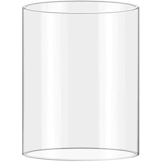 Glaszylinder ohne Boden Borosilikat Glas Ersatzzylinder Grablicht Anfertigung nach Wunschmaß Durchm. 10 cm Höhe 25 cm Wandstärke 5 mm klar