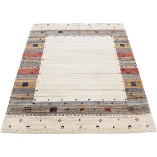 carpetfine Gabbeh Vida Wollteppich 140 x 200 cm Beige