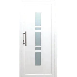 PANTO K Haustür K017 links 110 x 210 cm weiß