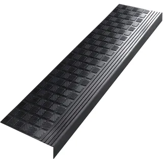 KARAT Gummi Stufenmatte "Diamond" - Antirutschmatte für außen / 30 x 120 cm