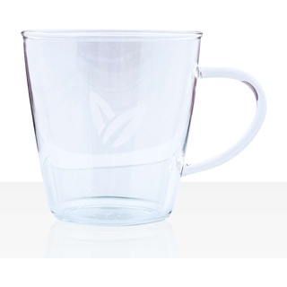 Pure Tea Tchibo Pure tee-Becher aus Glas mit Henkel 0,3l Teetassen, mehrfarbig, einzeln